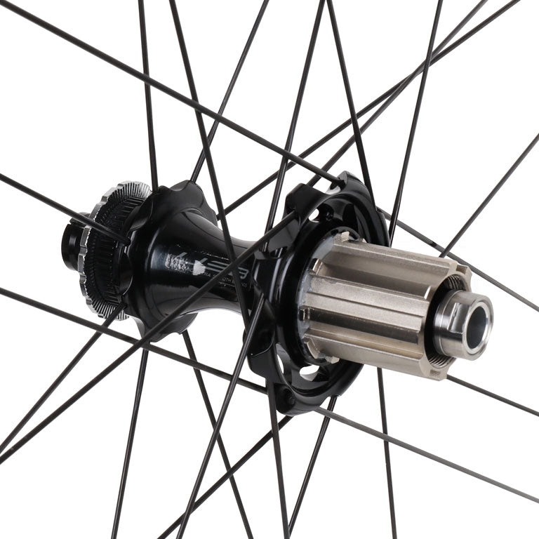 Campagnolo Bora WTO 33 DB Laufradsatz - 28" | Carbon | 2-Way Fit | AFS - 12x100mm | 12x142mm - ED | Dark Shimano 10/11/12-fach VR + HR