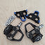 Shimano Ultegra PD-R8000 SPD-SL Pedal unverpackt inkl. Cleats blau (SM-SH12, 2 Grad)