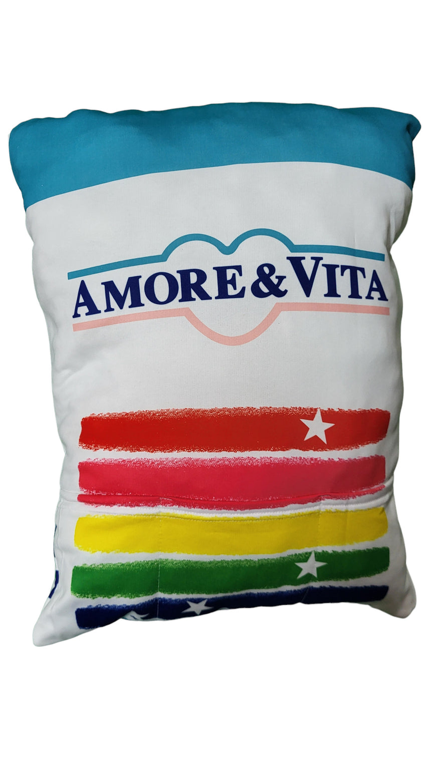 Kissen "Amore & Vita" Einzelstück - made in Winkels