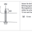 Shimano Befestigungsschraube HR Typ C für Dura Ace Flat Mount BR-R9170/BR-R9270