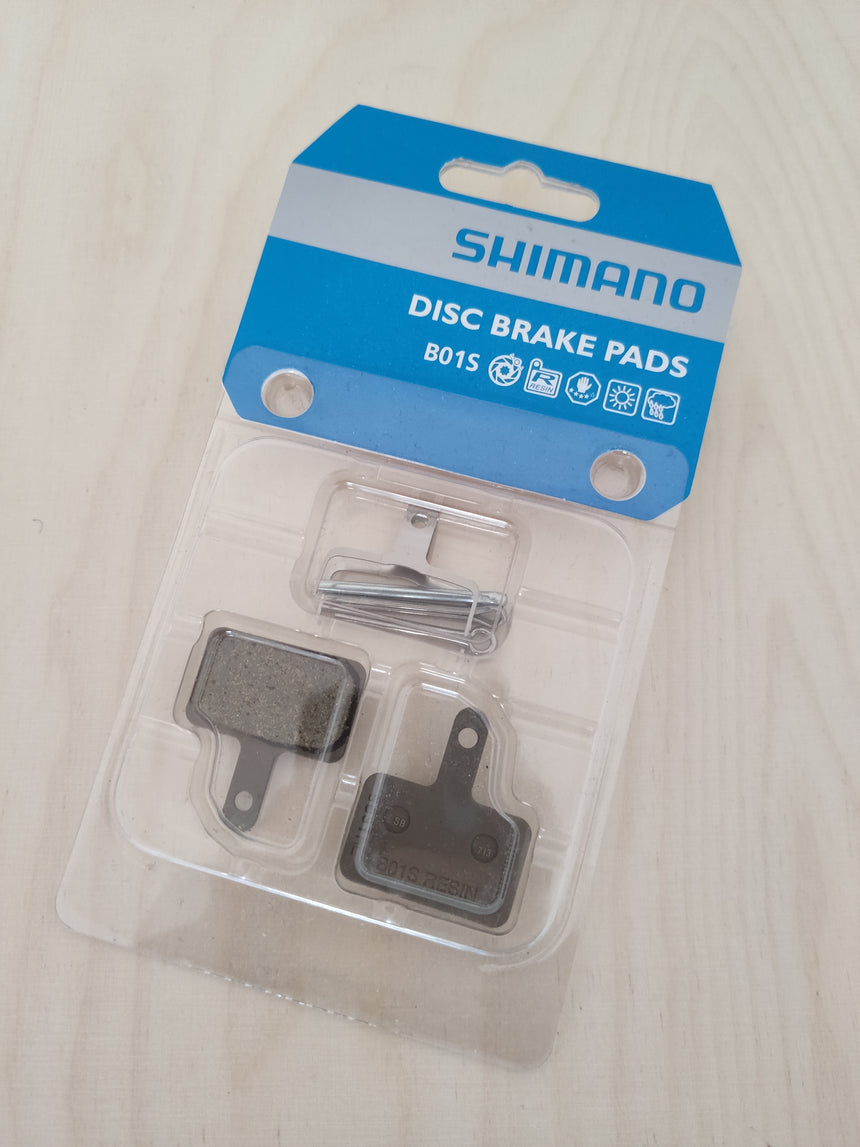 Shimano Disc Bremsbeläge - B01S Resin (eingestellt, Nachfolger -> B05S)