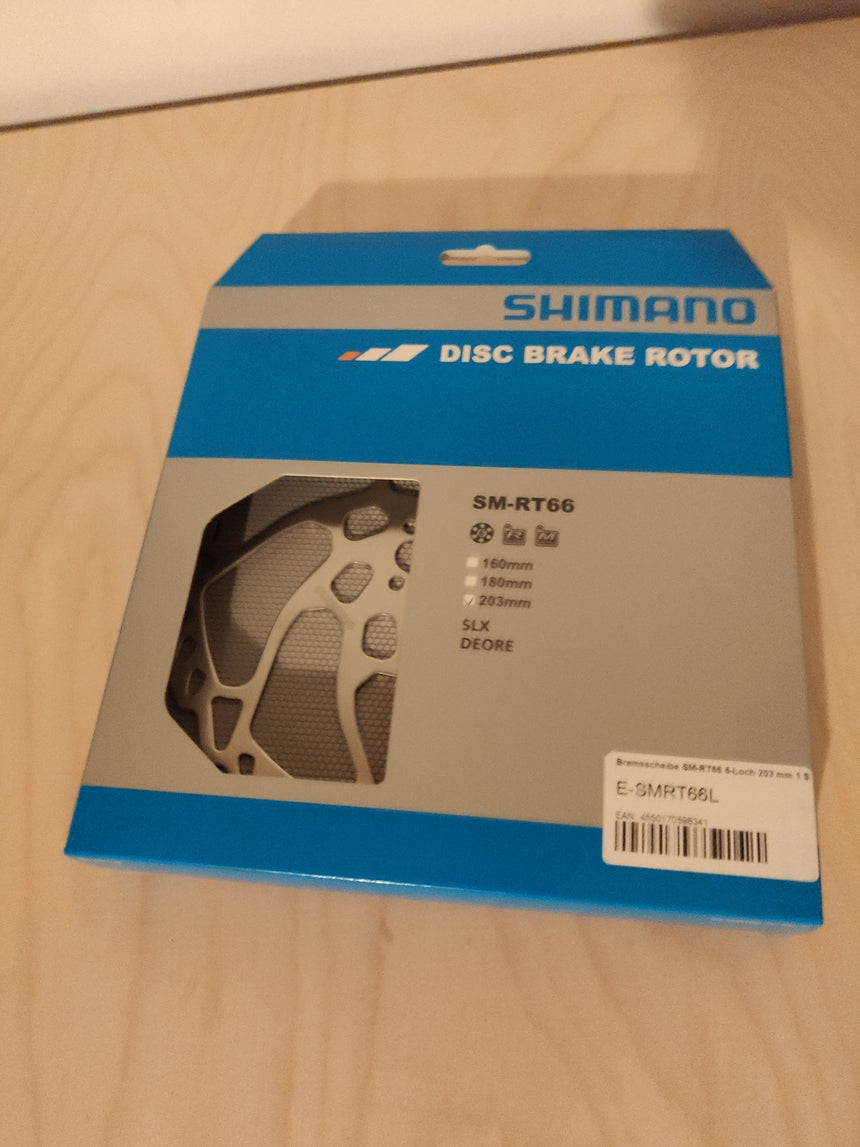 Shimano SLX SM-RT66-SKC Bremsscheibe - 6-Loch 203 mm