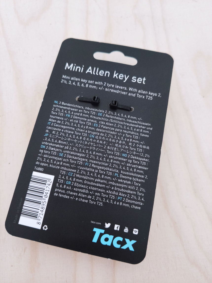 Tacx To Go Mini-Innensechskantschlüsselset T4880