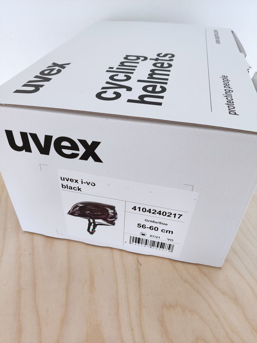 Uvex i-vo Helm - black Größe: 56-60cm