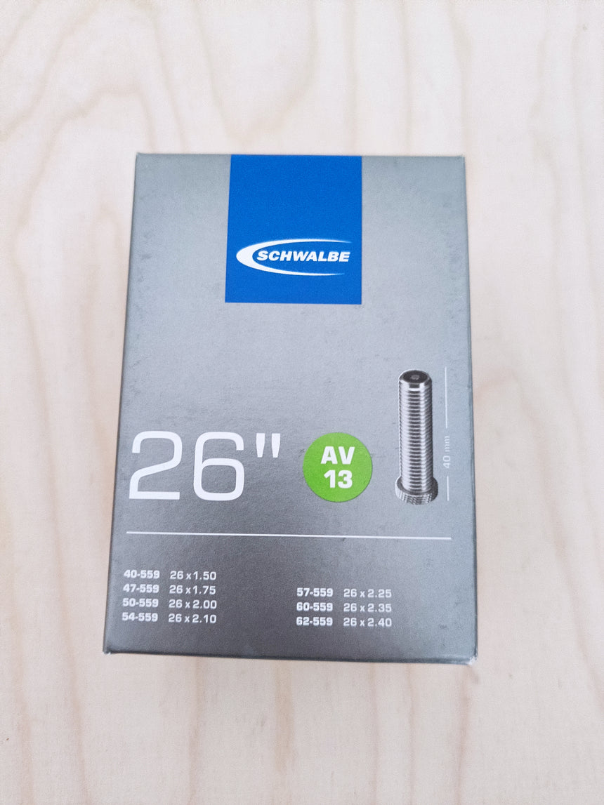 mountainbike schlauch 26 zoll Schwalbe 26 Zoll MTB-Schlauch 13 – jenzers