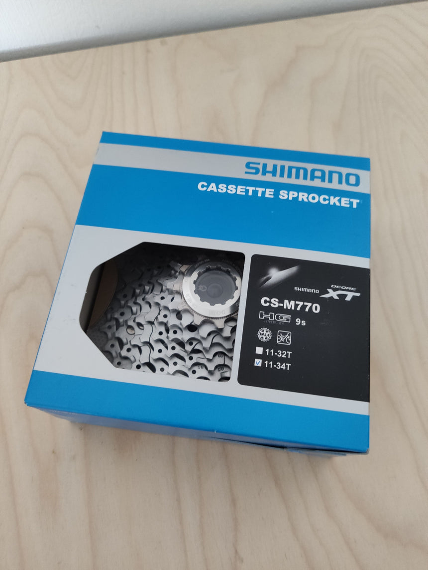 Shimano Deore XT CS-M770 Kassette 9-fach 11-34