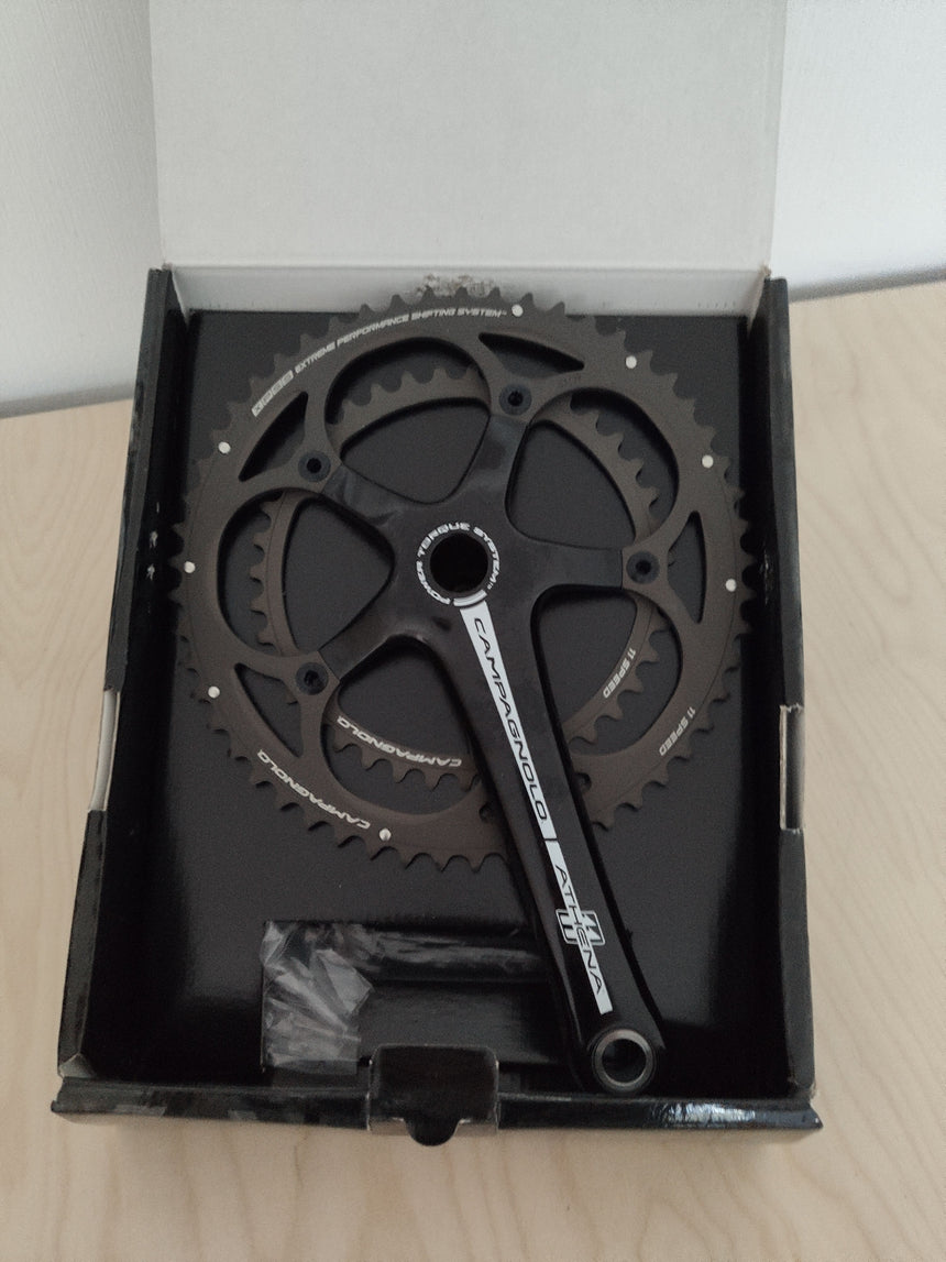 Campagnolo Athena 11-fach Power Torque Alu Kurbelgarnitur 175mm 53/39 FC15-ATB593