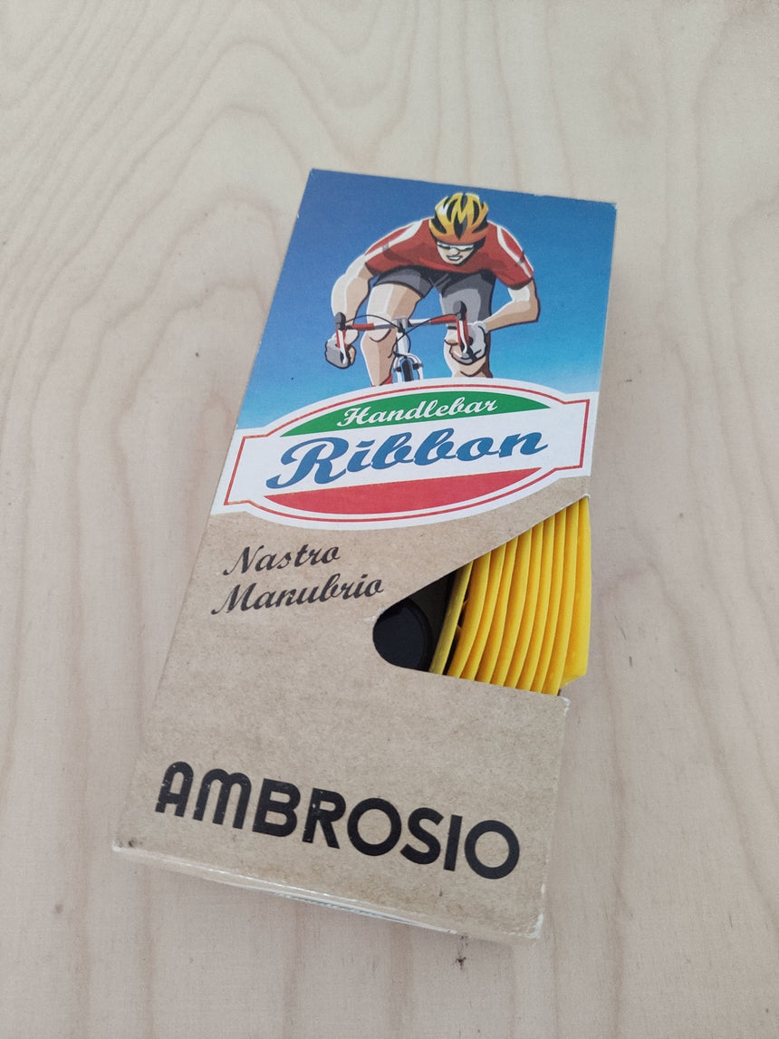 Ambrosio Bike Ribbon Kork Lenkerband Tape Perforated Cork gelb