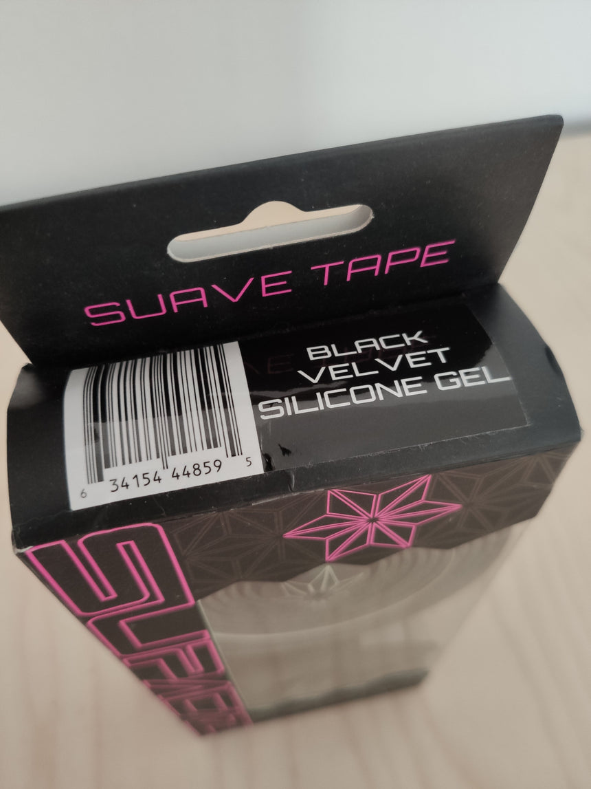 Supacaz Velvet Silicon Gel Lenkerband schwarz