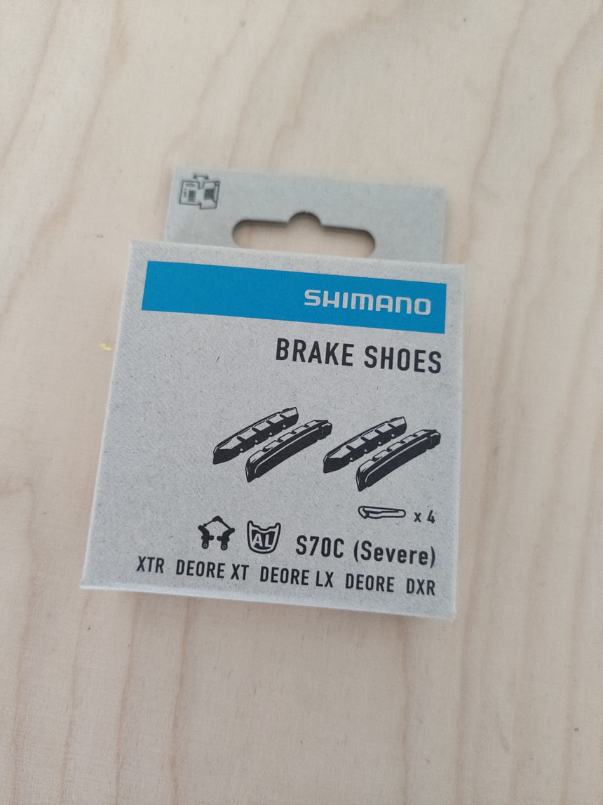 Shimano Cartridge Bremsbeläge - S70C - 2 Paar XTR, XT, LX, DXR