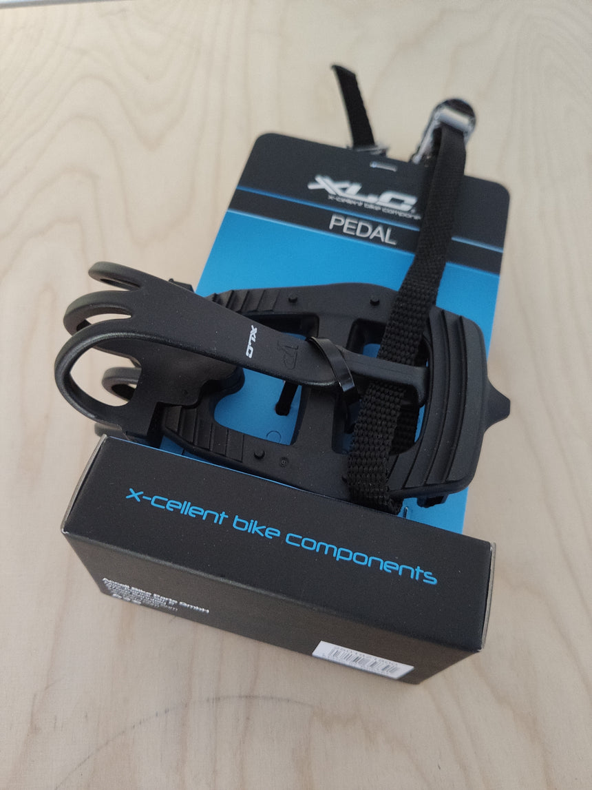 XLC Road Pedal mit Haken und Riemen, PD-R01