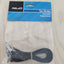 XLC Paar Pedalriemen, Nylon, schwarz, per Paar, 460mm