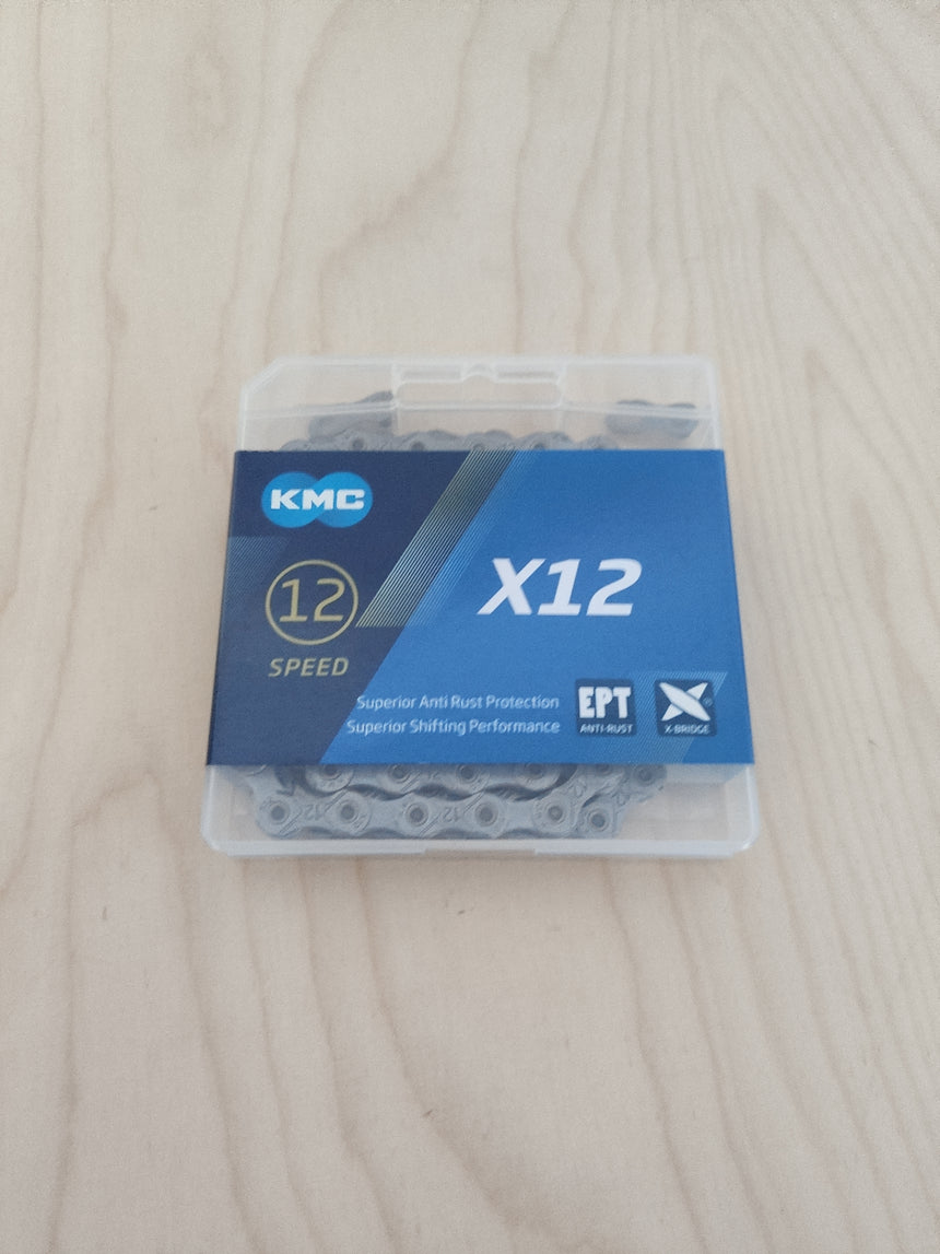 KMC X12 EPT Kette - 12-fach - silber