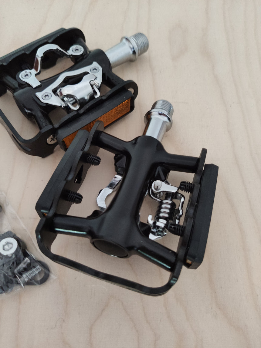 XLC System-Pedal PD-S20, einseitig schwarz SPD-komp. OE-verpackt